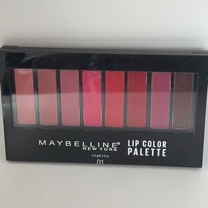 Maybelline Lip Color Palette
